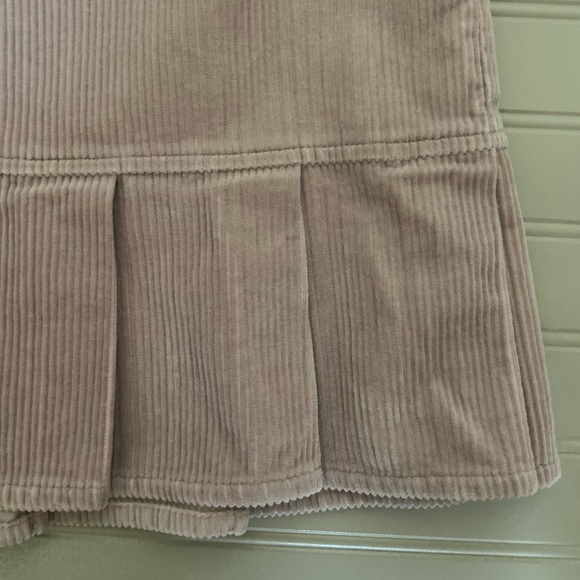 NWT Loft Pink Pleated Corduroy Skirt Size 6 - Picture 4 of 6